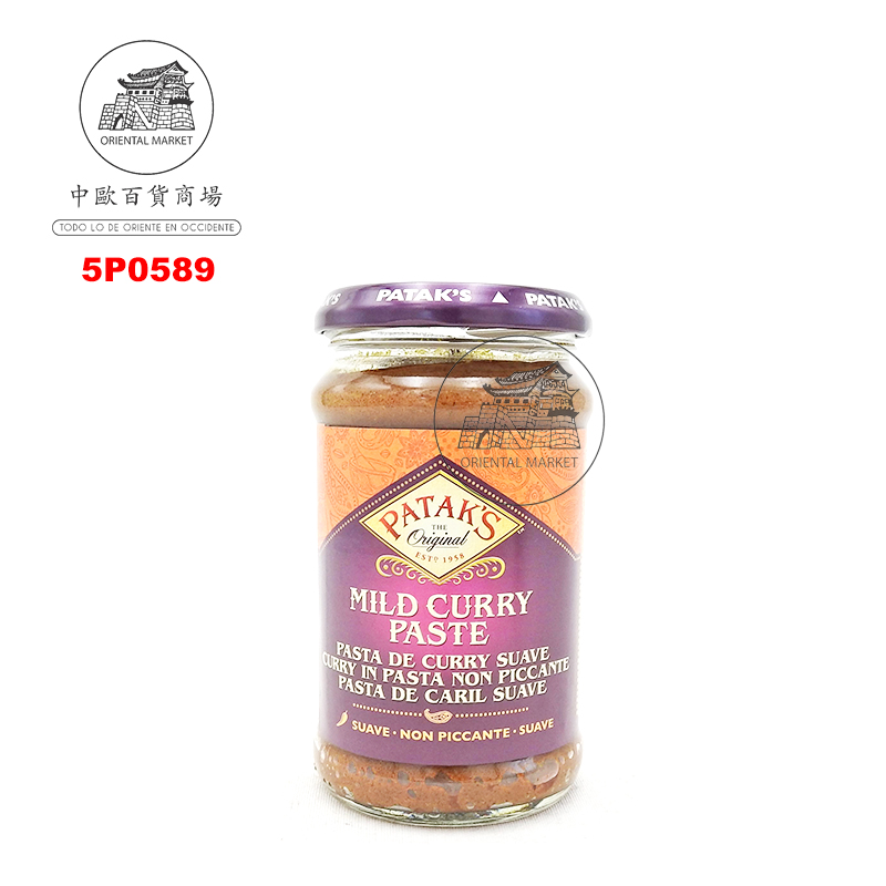 PASTA CURRY SUAVE *PATAK* 印度咖哩醬 283g/6