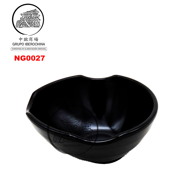 CUENCO PARA SOPA *027* 塑黑色流线小汤碗 /192