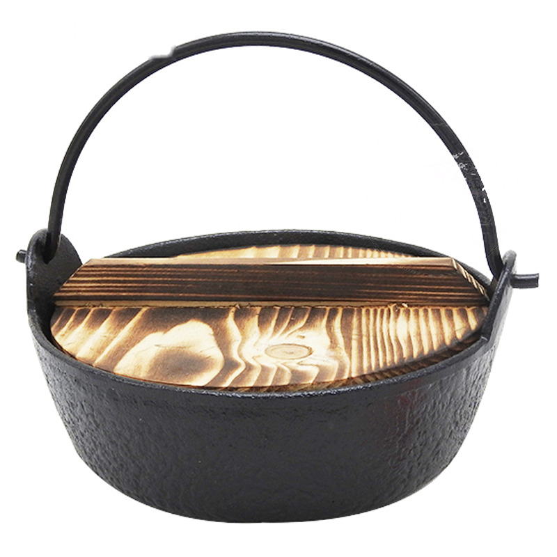 CAZUELA TAPA MADERA TW *523* 石头鼎附木盖16cm/12