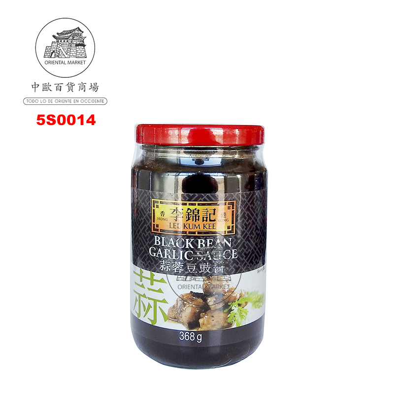 SALSA ALUBIA NEGRA AJO *LKK* 李锦记蒜蓉豆豉酱 368g/12