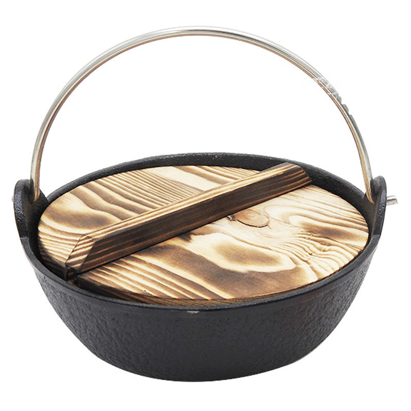 [900269/5C0106] CAZUELA TAPA MADERA TW *523* 石头鼎附木盖 18cm/12