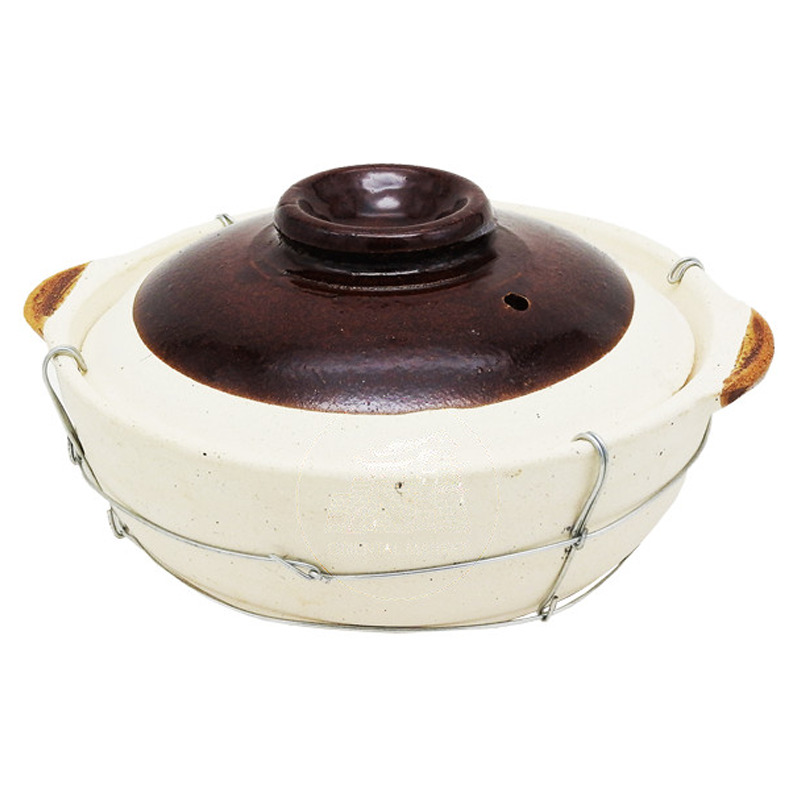 CAZUELA BARRO ALAMBRE 圆底带铁丝沙煲 16cm/24