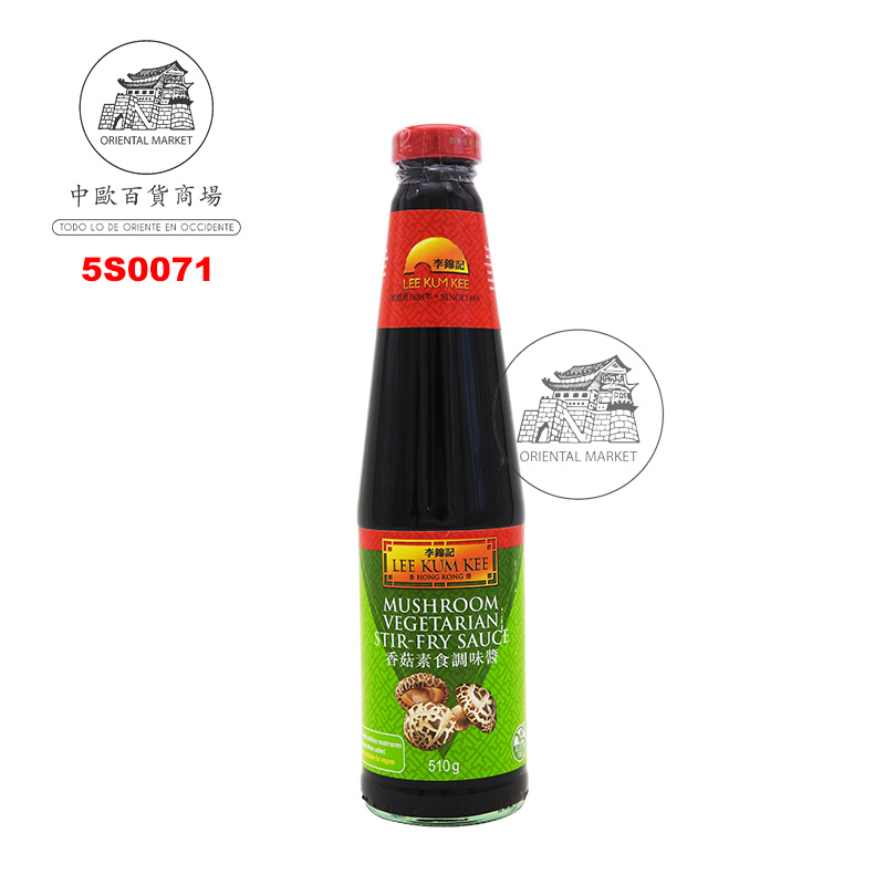 [501267/5S0071] SALSA OSTRA CHAMPIÑON *LKK* 李锦记香菇素蚝油 510g/12