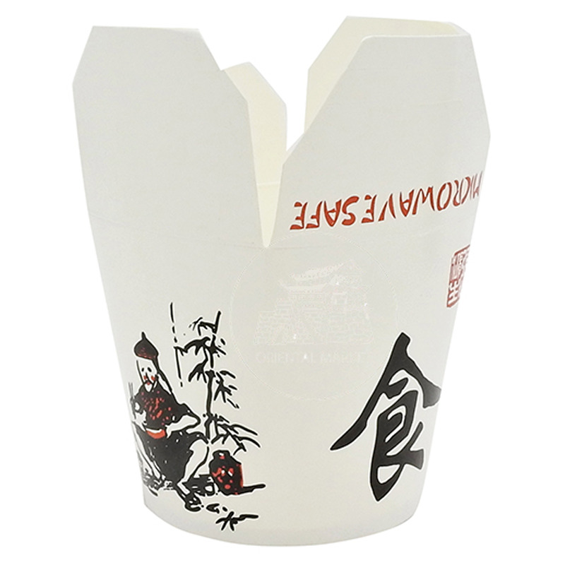 ENVASE CHINA FOOD (小)食字外卖纸杯 470ml/500u/1
