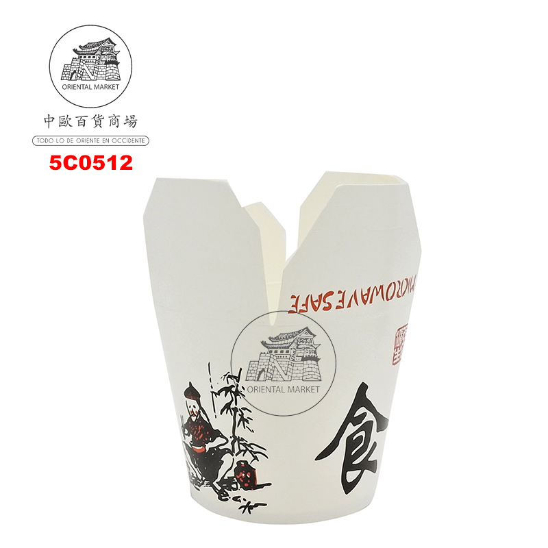 CHINO FOOD (大)食字外卖纸杯 750ml/500u/1