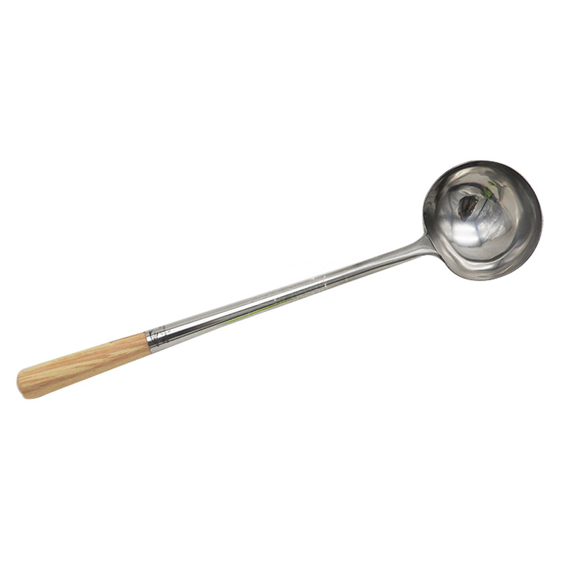 CUCHARON INOX (5#) 阳江鹰牌(加厚)炒菜勺 8cm/100