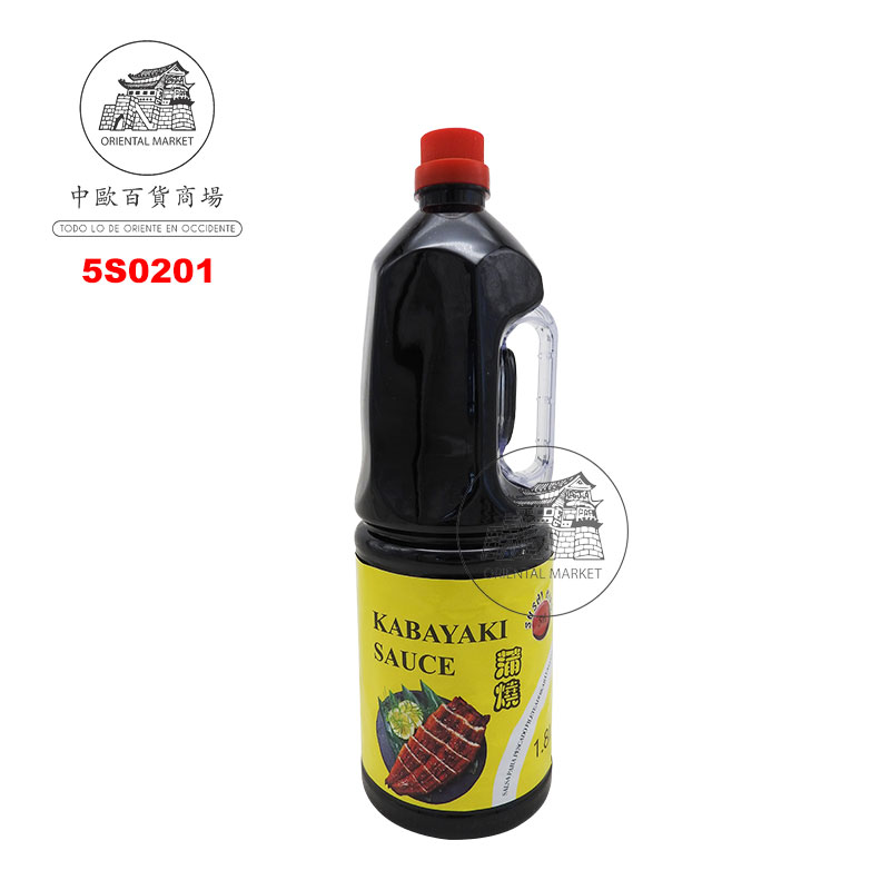 [502666/5S0201] SALSA UNAGI *SUSHI KING* 寿司王日式烤鳗鱼酱 1,8L/6