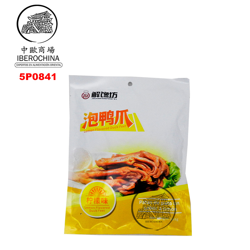 PATAS DE PATO MARINADAS CON LIMON *JIECHANFANG* 解馋坊柠檬味鸭爪 118/24