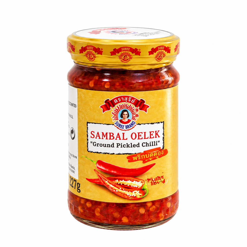 SALSA PICANTE SAMBAL *SUREE* 素丽叁巴辣椒酱 227g/24