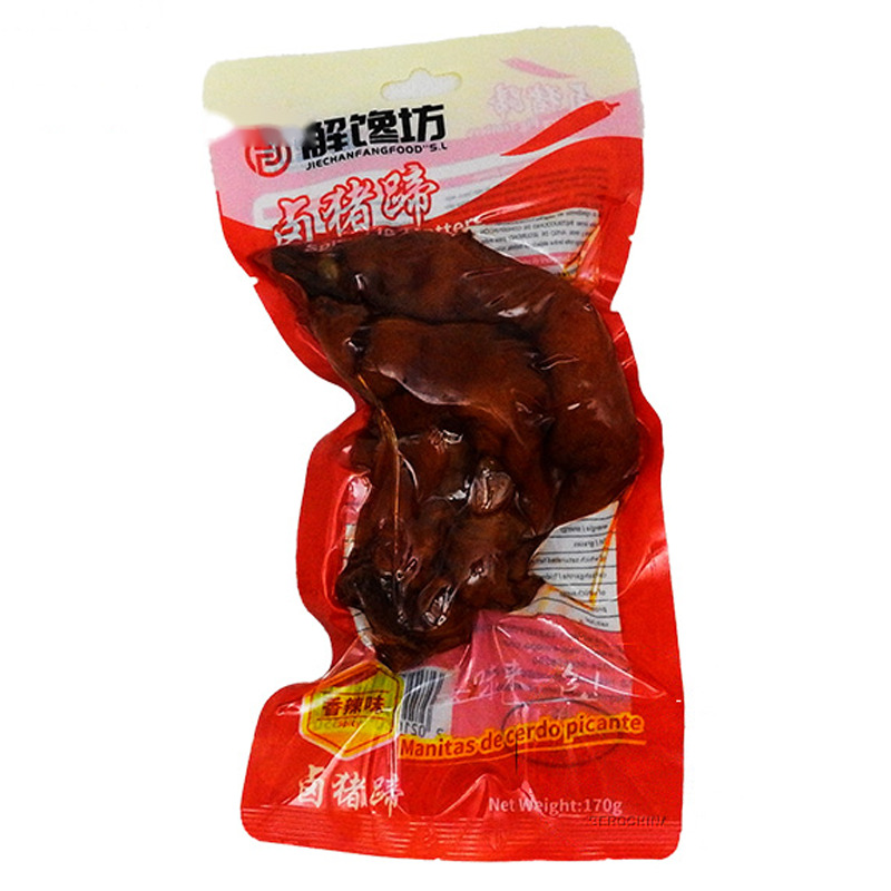 MANITAS DE CERDO PICANTES *JIECHANFANG* 麻辣猪蹄 170g/24