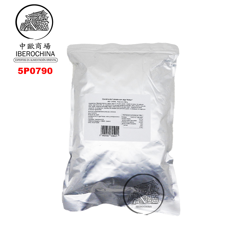 [500284] PREPARADO FURIKAKE NORI CON WASABI *NIHON KAIS* 日本米饭芥末味调味料 500g/10