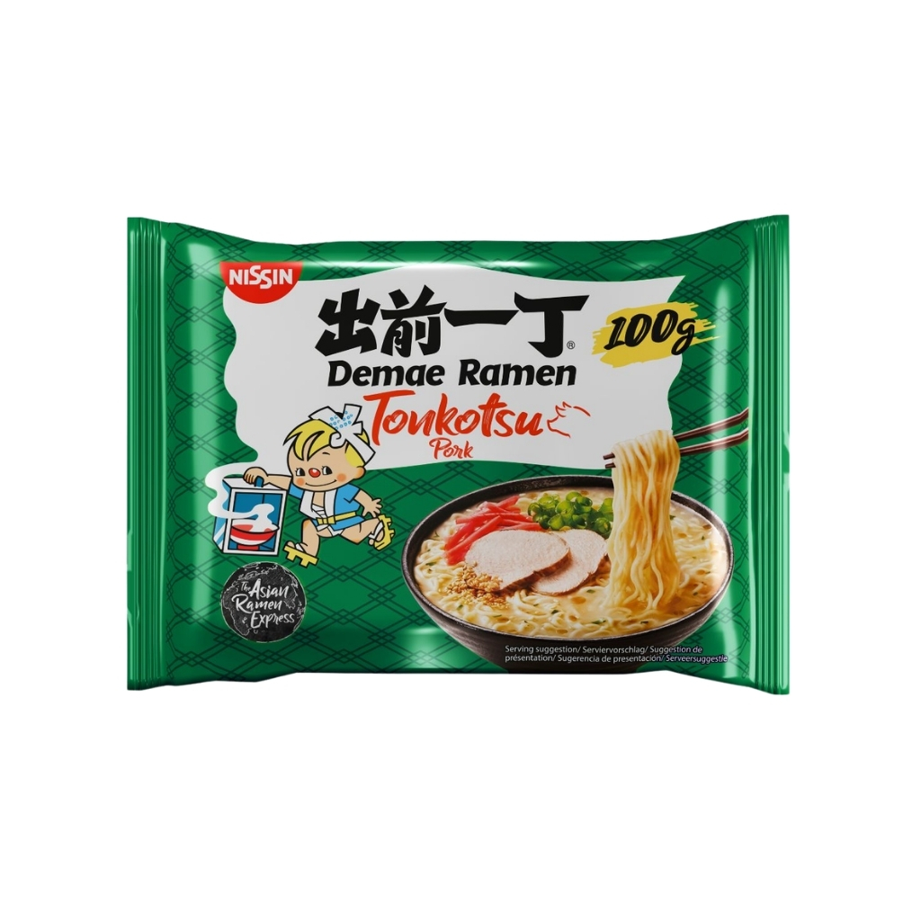 RAMEN TONKOTSU *NISSIN* 豚骨面 100g/30