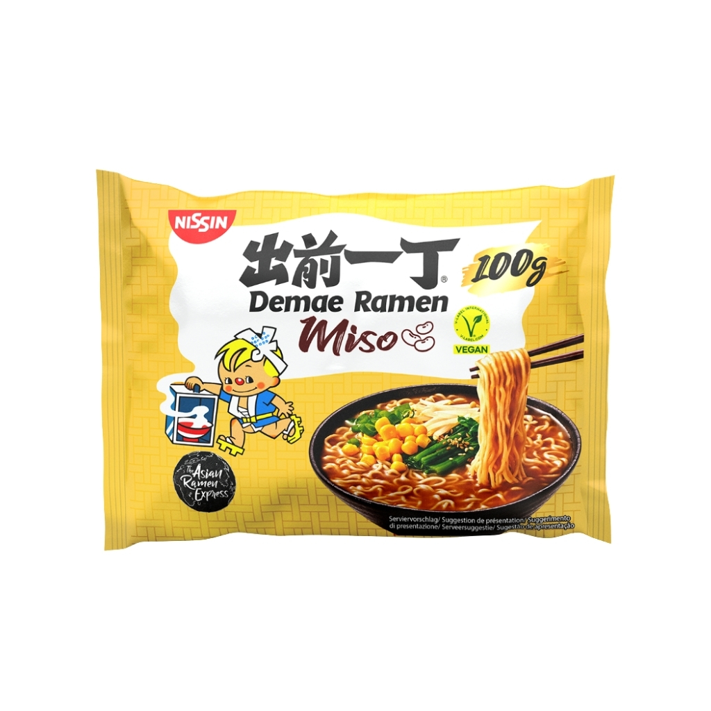 [501099/5T0225] RAMEN MISO *NISSIN* 味噌面 100g/30