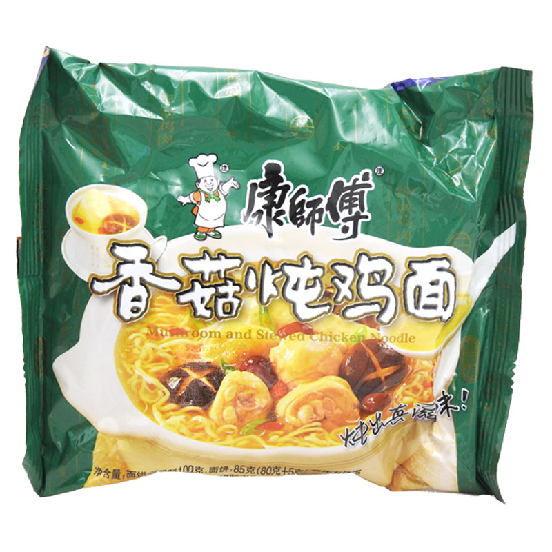 [502060/5T0277] FIDEO POLLO CHAMPIÑON *KANGSHIFU* 康师傅香菇炖鸡袋面 101g/24