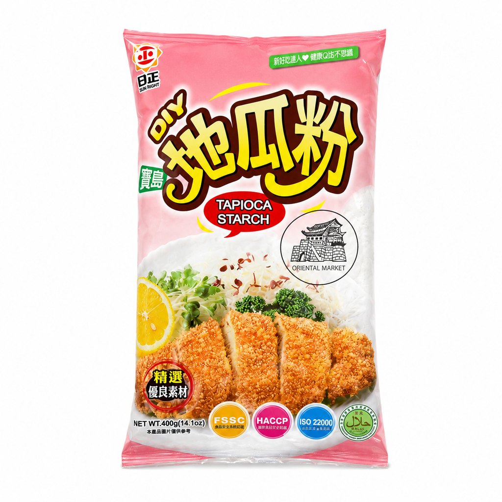 [501594/5F0019] ALMIDÓN DE TAPIOCA *SUN RIGHT* 日正宝岛地瓜粉 400g/35