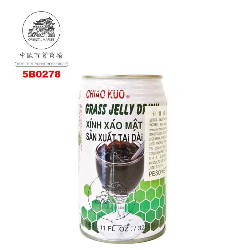 [501723/5B0278] BEBIDA GELATINA *CHIAO KUO* 巧口仙草蜜 320g/24