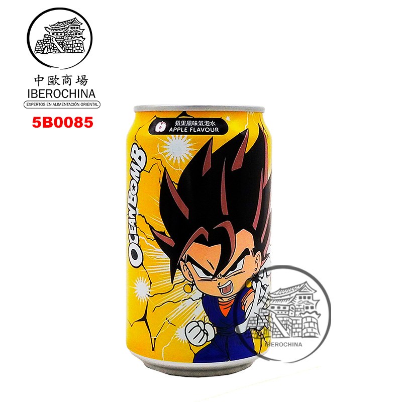 [501745/5B0085] BEBIDA MANZANA *OCEAN BOMB* 苹果风味汽水 330ml/24