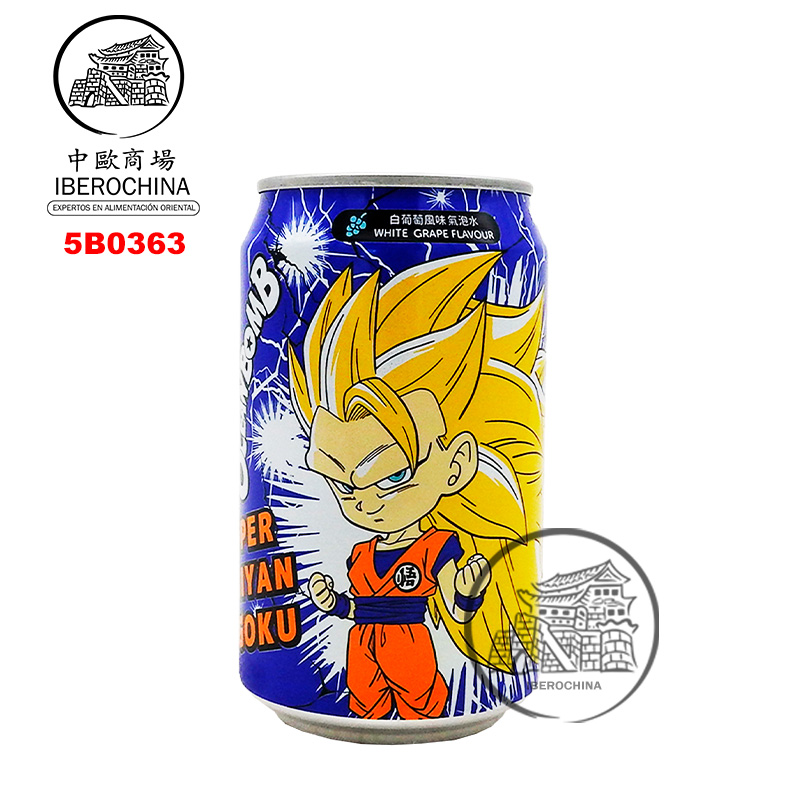 BEBIDA UVA *OCEAN BOMB* 白葡萄风味汽泡水 330ml/24