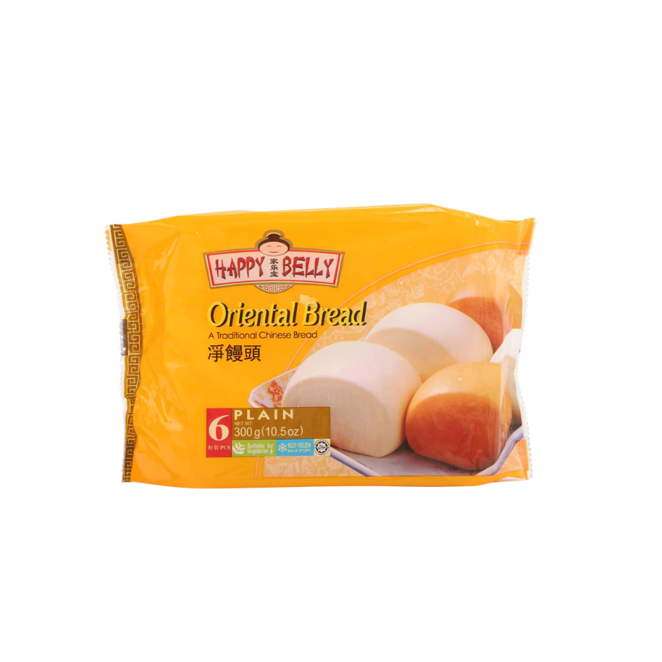 [200396/2P0121] PAN ORIENTAL CONGELADO *HAPPY BELLY* 家乐宝冻净馒头 300g/12
