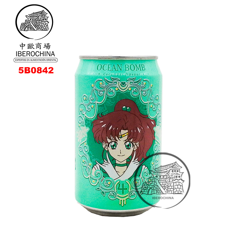 BEBIDA PEPINO *OCEAN BOMB* 黄瓜风味汽泡水 330ml/24