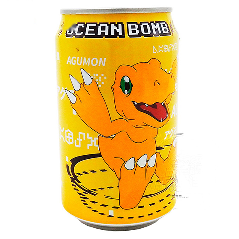 [501761/5B0845] BEBIDA PLATANO *OCEAN BOMB* 香蕉风味汽泡水 330ml/24
