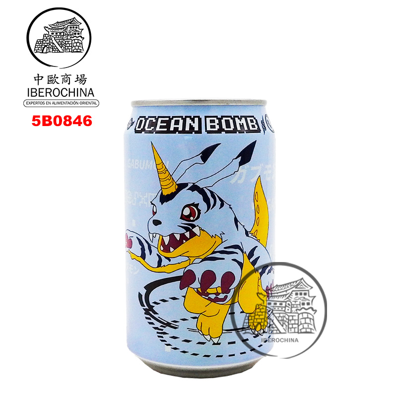 BEBIDA ARANDANO *OCEAN BOMB* 蓝莓风味汽泡水 330ml/24