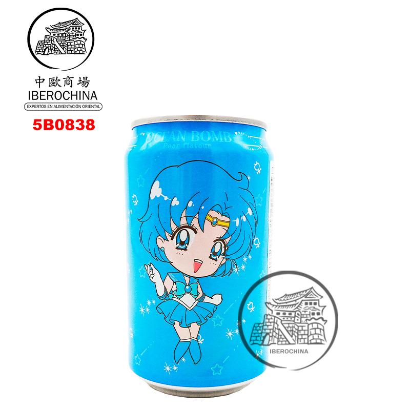 [501758/5B0838] BEBIDA PERA *OCEAN BOMB* 水梨风味汽泡水 330ml/24