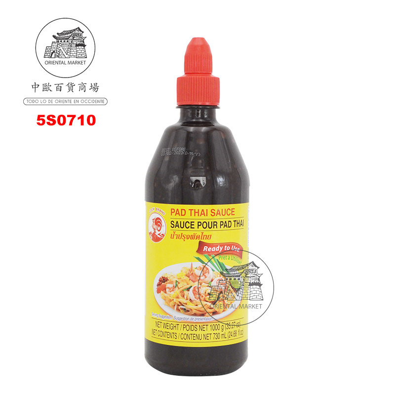 [502543/5S0710] SALSA PAD THAI *COCK* 鸡标泰式炒面酱 1kg/12