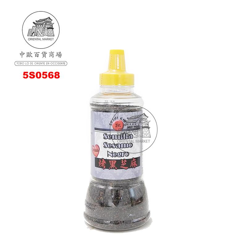 [502701/5S0568] SESAMO NEGRO TOSTADO *SUSHI KING* 寿司王烤黑芝麻 91g/12