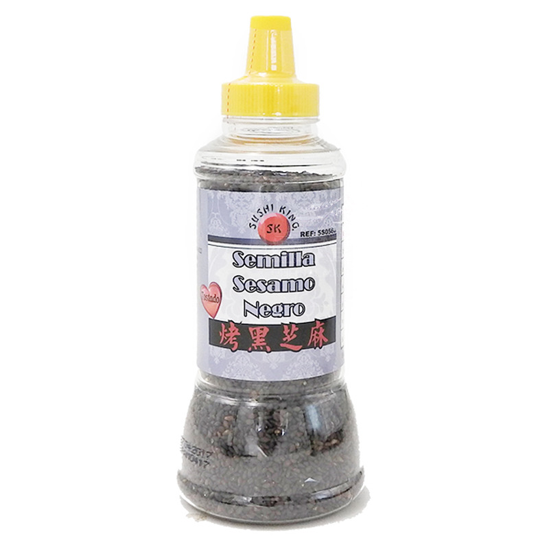 SESAMO NEGRO TOSTADO *SUSHI KING* 寿司王烤黑芝麻 91g/12
