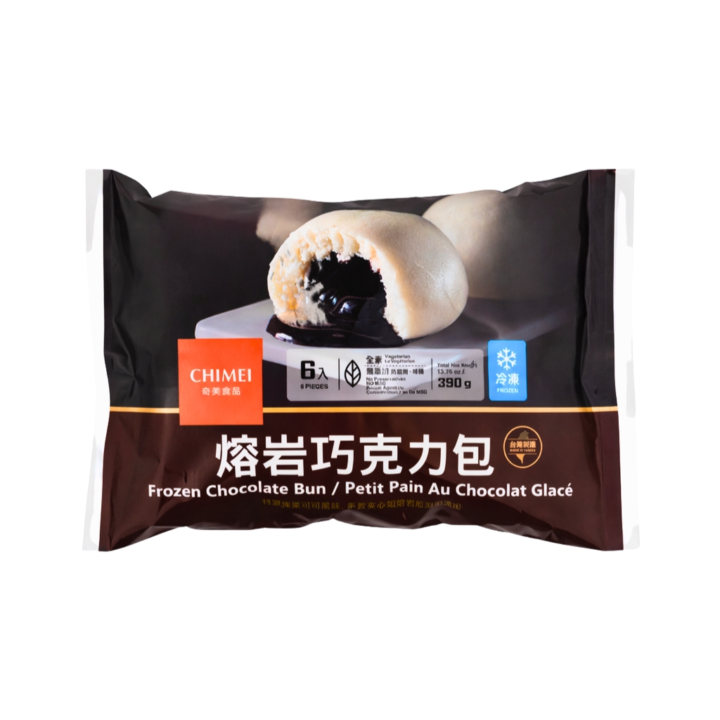 [200466/2B0064] BOLLO CHOCOLATE CONGELADO *CHIMEI* 奇美冻熔岩巧克力包 390g/6u/15