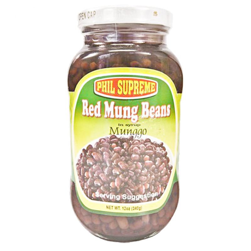 [502736/5S0377] SOJA ROJA COCIDA *PHIL SUPREME* 菲式红豆 340g/12