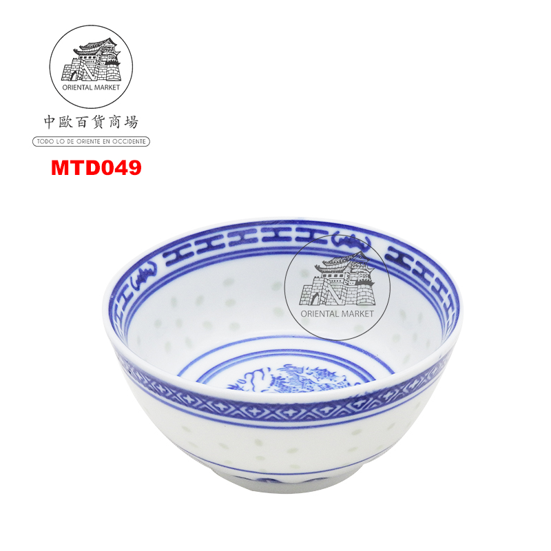 CUENCO PORCELANO (4.5) 青龙米通4.5直口饭碗 /108