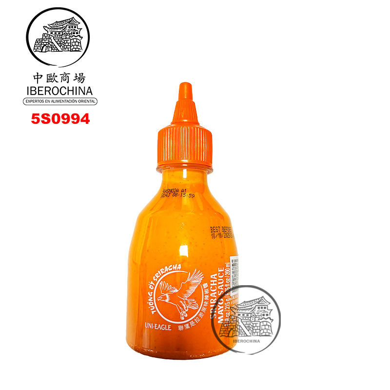 [502631/5S0994] SALSA SRIRACHA MAYO *UNI-EAGLE* 联鹰是拉差蛋黄酱 215g/24