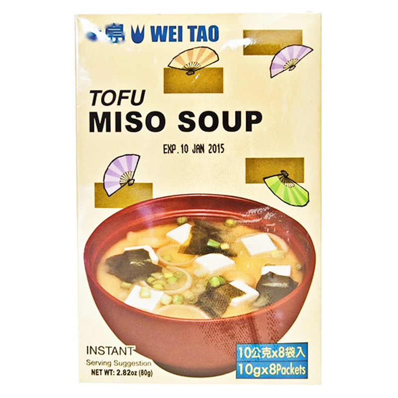 [502765/5S0614] SOPA MISO TOFU *WEITAO* 味岛豆腐味噌汤 80g/24