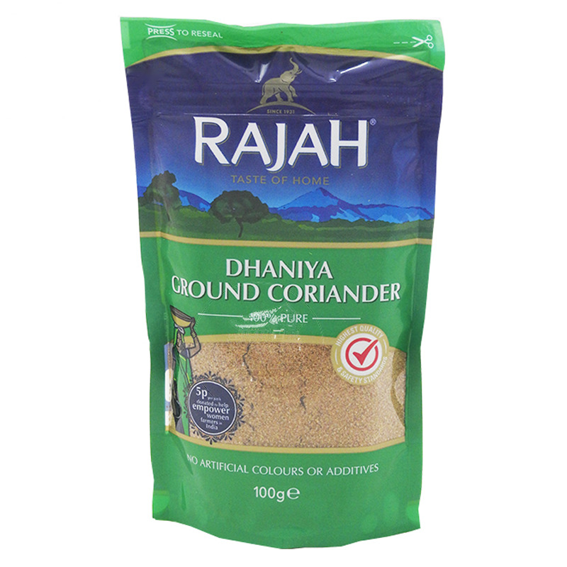 [501954/5C0163] CONDIMENTOS CILANTRO MOLIDO *RAJAH* 印度香菜粉 100g/10