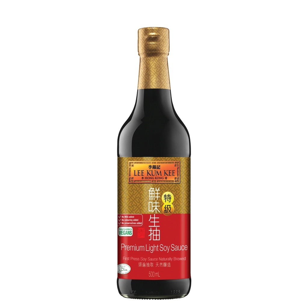 [501234/5S0504] SALSA SOJA CLARA *LKK* 李锦记特级生抽 500ml/12