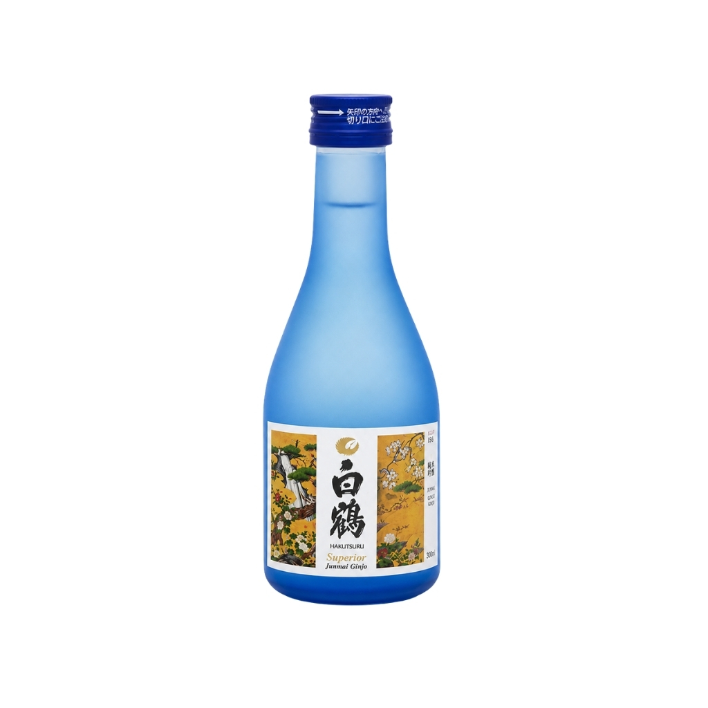[502458/5S0469] SAKE (14,5%) GINJO AZUL *HAKUTSURU* 白鹤蓝标纯米清酒 300ml/12