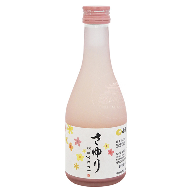 [502452/5S0550] SAKE (12,5%) JUNMAI NIGORI *SAYURI* 日本白鹤纯米清酒 300ml/12