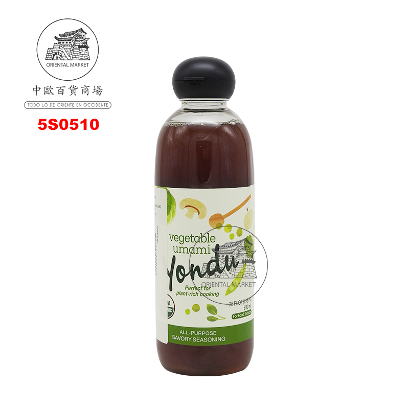 [502496/5S0510] SALSA CONDIMENTO YONDU *SEMPIO* 韩国素0调味酱 830ml/12