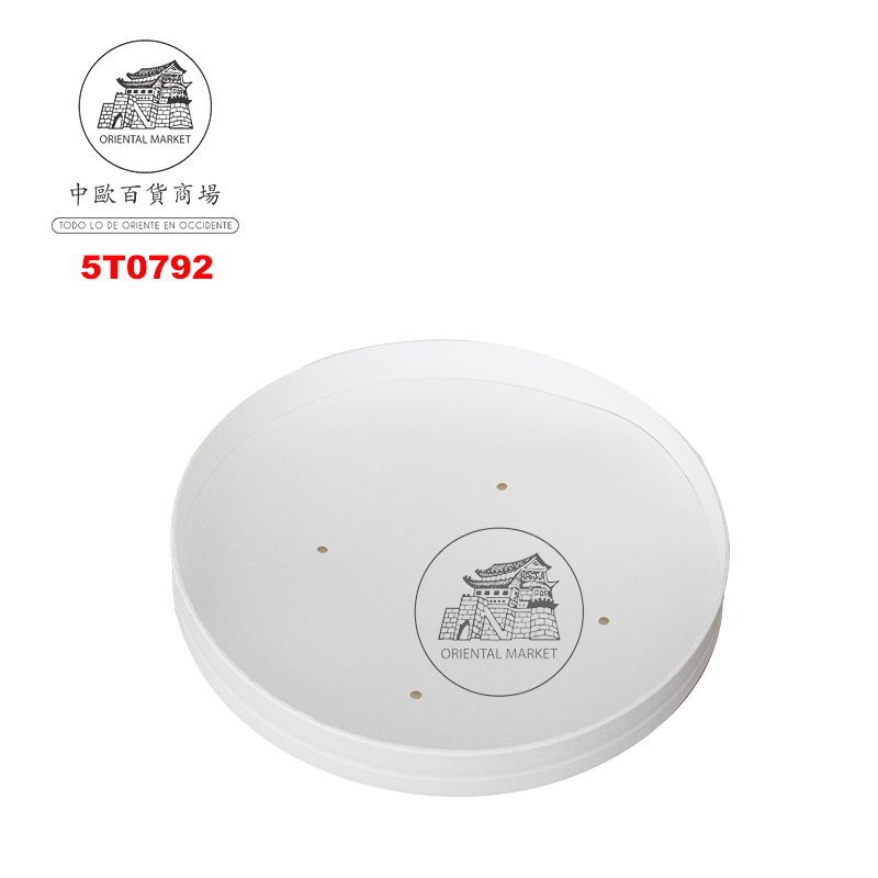 TAPA ENVASE PAPEL BOWL 汤桶外卖盒盖子750ml/50u/1