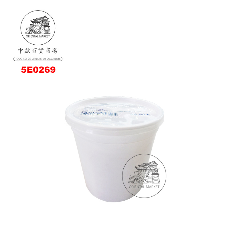 ENVASE REDONDO PLASTICO 高塑料外卖盒 1000cc/300u/1