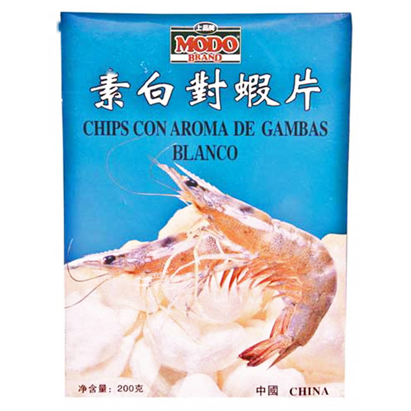 CHIPS GAMBA *MODO* 上品白虾片 200g/60