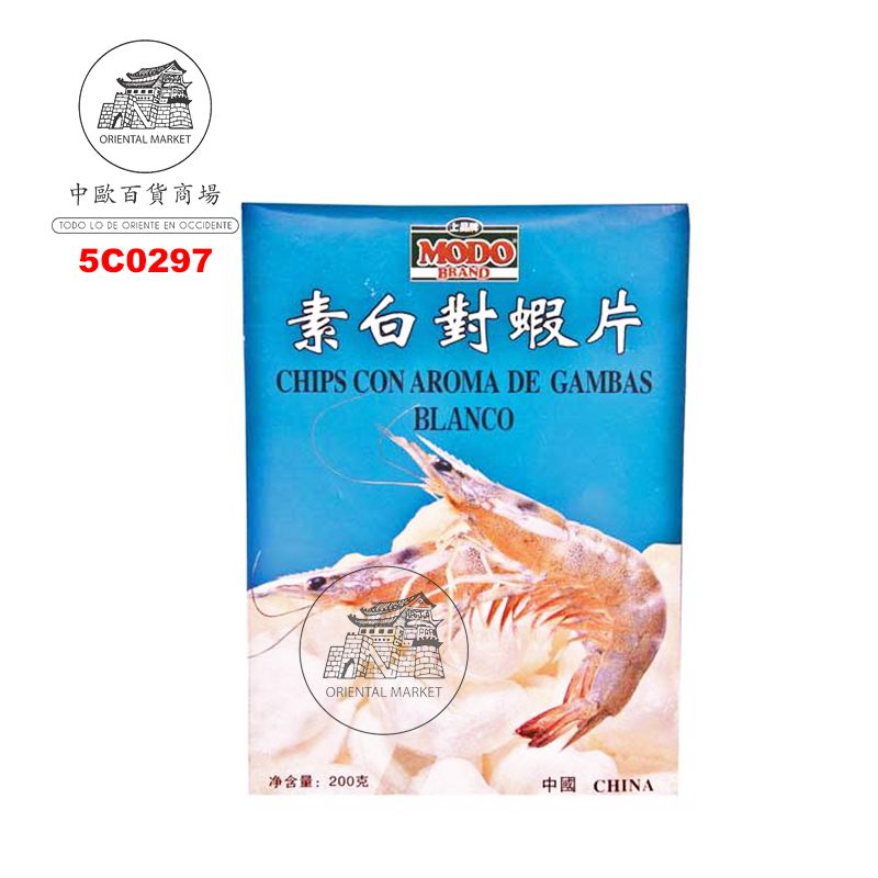 CHIPS GAMBA *MODO* 上品白虾片 200g/60
