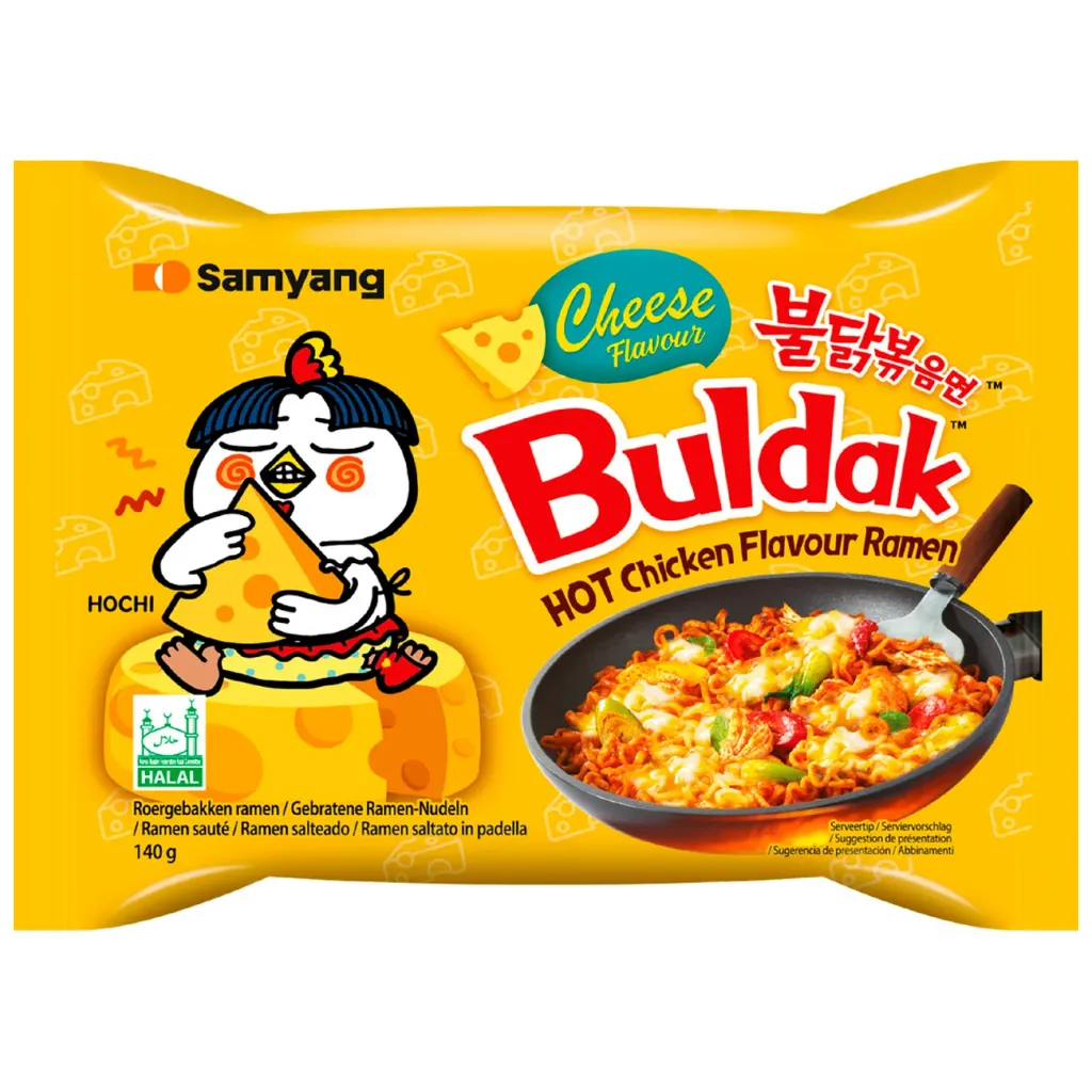 RAMEN BULDAK QUESO *SAMYANG* 三养乳酪火鸡面 140g/20