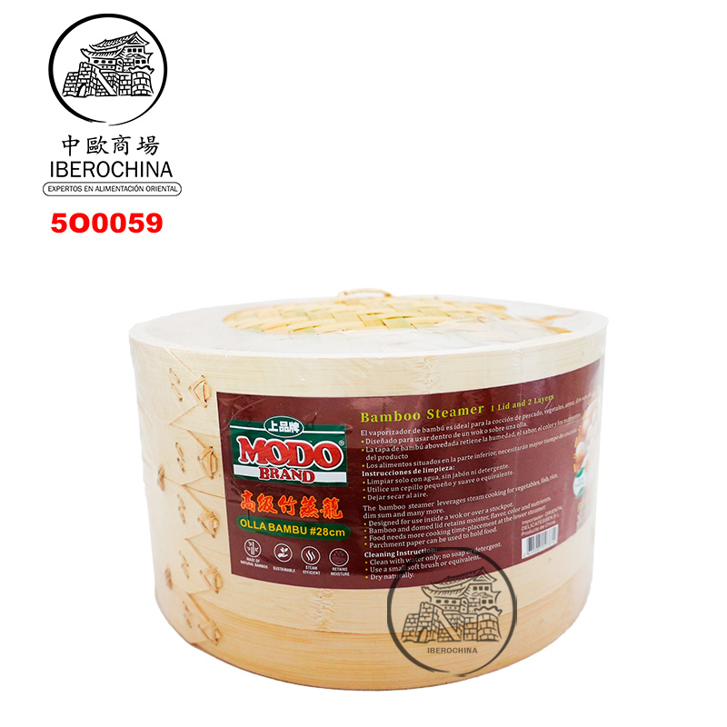 VAPORERA BAMBU 11''(28cm) 套裝竹蒸笼 /12