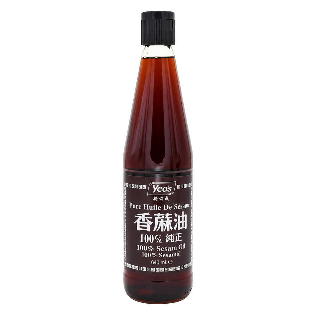 ACEITE SESAMO PURO *YEOS* 杨协成纯芝麻油 640ml/12