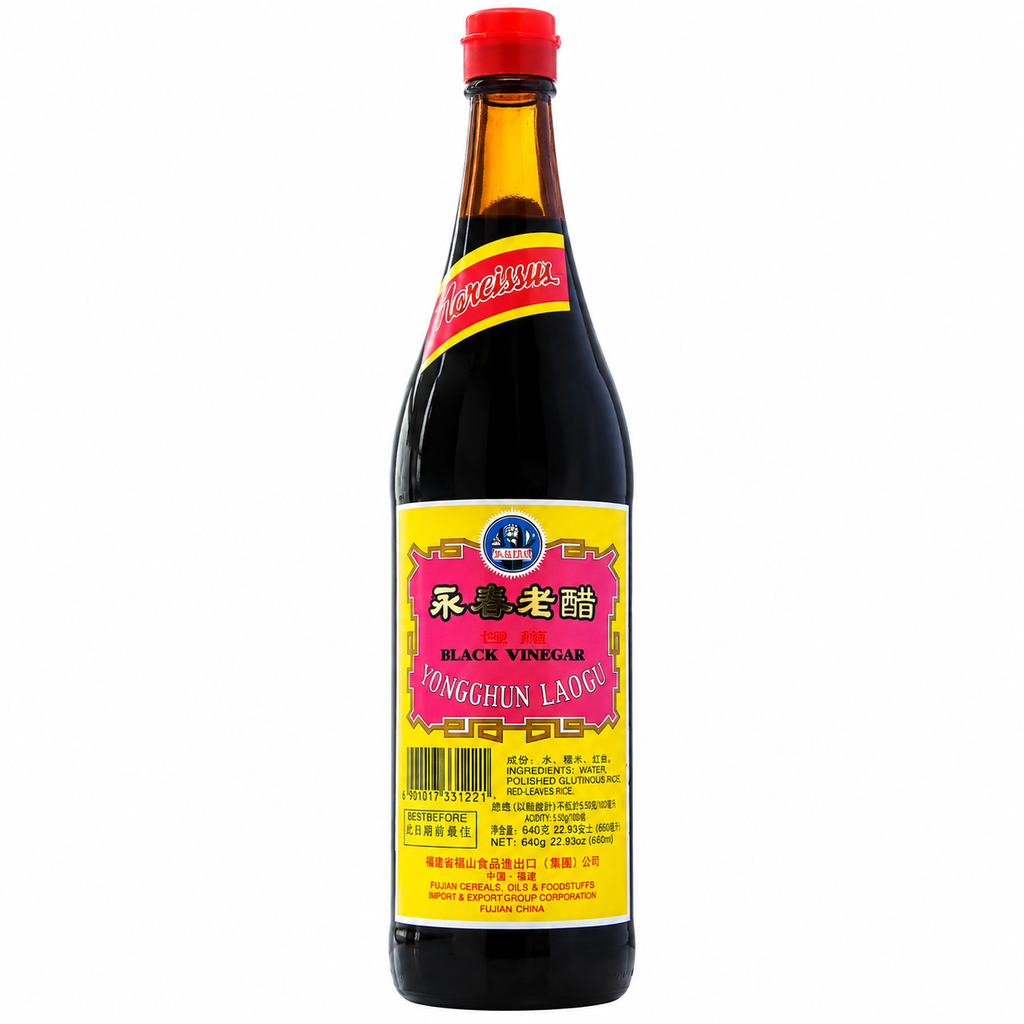 VINAGRE NEGRO *NARCISSUS* 永春老醋 640ml/12