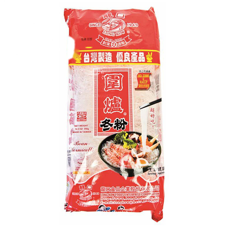 FIDEO SOJA VERMICELLI *LUNGKOW* 龙口围炉粉丝 350g/18