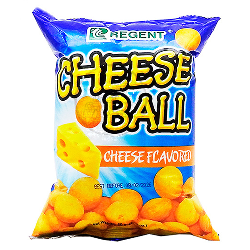 CHIPS CHEESE BOLA *REGENT* 菲芝士球 60g/50